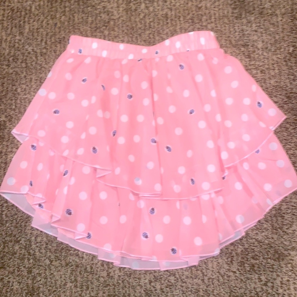 Ladybug pink skirt